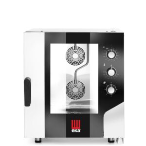 Piec konwekcyjno-parowy Millennial Smart Gastro, 7 × GN 1/1 – sterowany elektromechanicznie, elektryczny, Tecnoeka, Millennial Smart, 400V/10400W, 730x855x(H)850mm