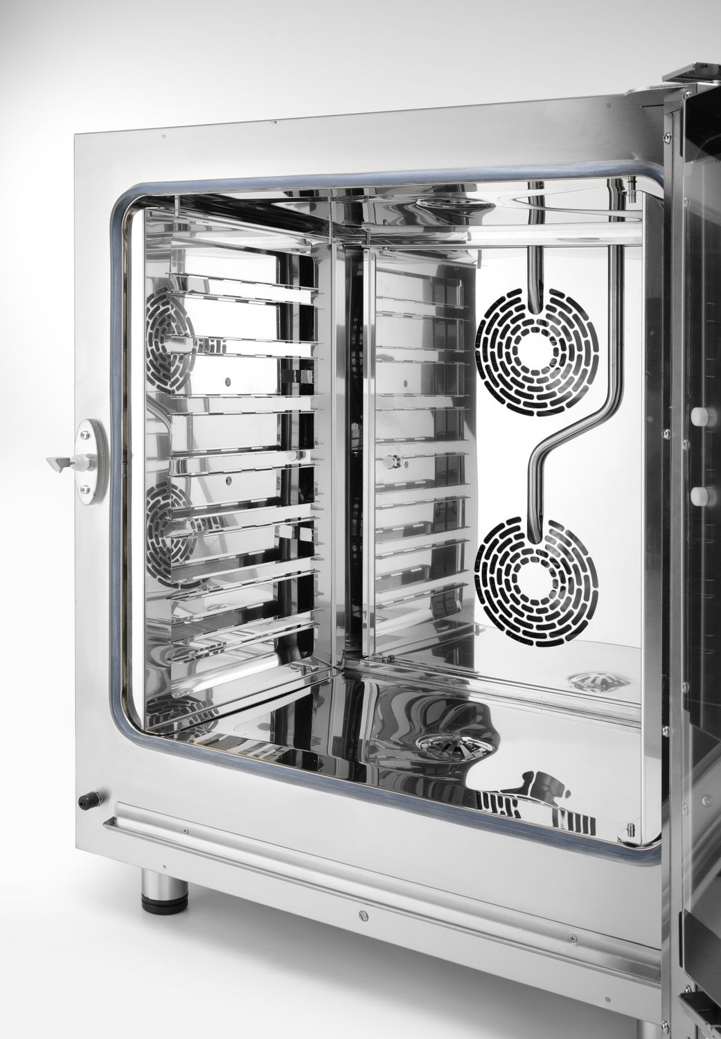 Piec konwekcyjno-parowy Millennial Smart Gastro, 7 × GN 1/1 – sterowany elektromechanicznie, elektryczny, Tecnoeka, Millennial Smart, 400V/10400W, 730x855x(H)850mm - obrazek 5