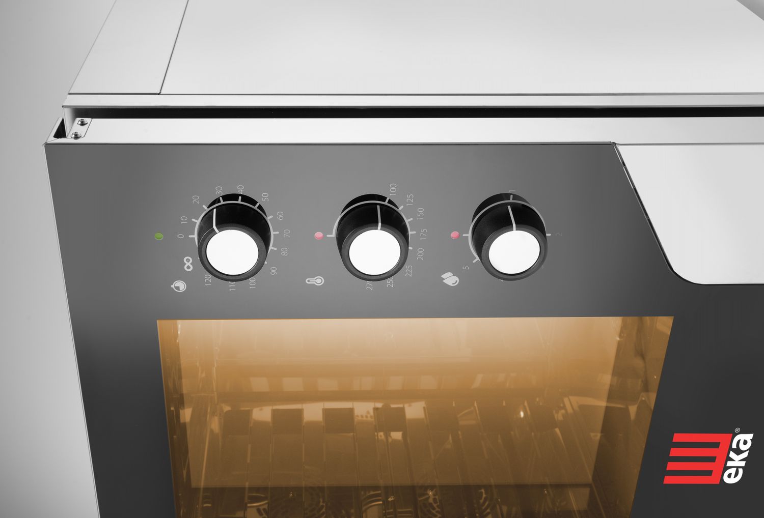 Piec konwekcyjno-parowy Millennial Smart Gastro, 7 × GN 1/1 – sterowany elektromechanicznie, elektryczny, Tecnoeka, Millennial Smart, 400V/10400W, 730x855x(H)850mm - obrazek 8