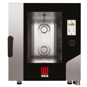 Piec konwekcyjno-parowy Millenial Touch Screen Gastro 7x GN 1/1, elektryczny, z automatycznym systemem myjącym, Tecnoeka, 400V/11400W, 730x849x(H)850mm