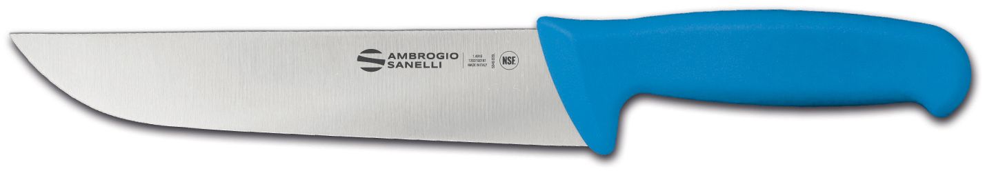 Nóż rzeźniczy Supra Colore, Ambrogio Sanelli, niebieski, (L)350mm