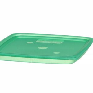 Pokrywka do pojemnika CamSquares Fresh Pro, Cambro, do pojemników 1,9l i 3,8l, zielony, 191x191x(H)19mm