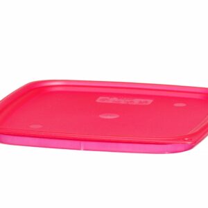 Pokrywka do pojemnika CamSquares Fresh Pro, Cambro, do pojemników 5,7l i 7,6l, czerwony, 229x229x(H)19mm