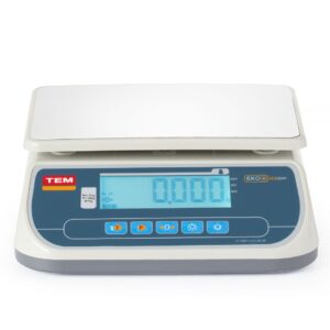 Waga sklepowa LCD z legalizacją, seria SRP+, 30 kg, TEM, 295x320x(H)120mm