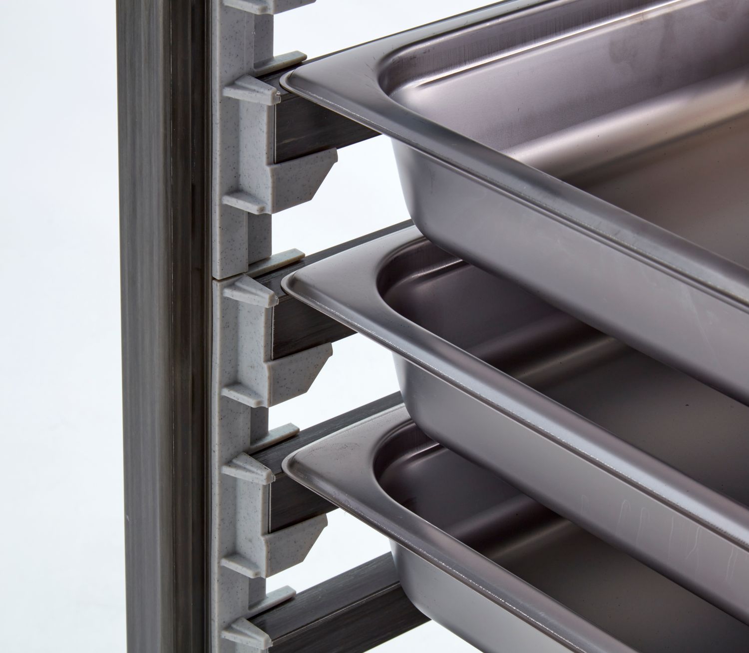 Wózek Camshelving do transportu pojemników, 9 × GN 1/1, Cambro, 730x438x(H)102mm - obrazek 3