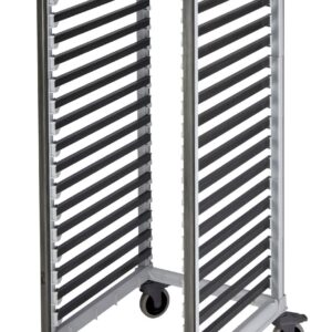 Wózek Camshelving do transportu pojemników, 18 × GN 2/1, Cambro, 835x645x(H)171mm
