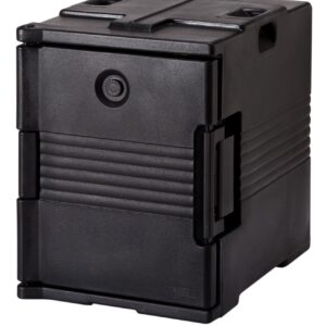 Pojemnik termoizolacyjny ładowany od przodu Ultra Pan Carrier GN 1/1, Cambro, GN 1/1, czarny, 460x630x(H)620mm