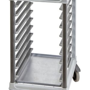 Wózek Camshelving do transportu pojemników, 9 × 600×400, Cambro, 516x783x(H)101mm