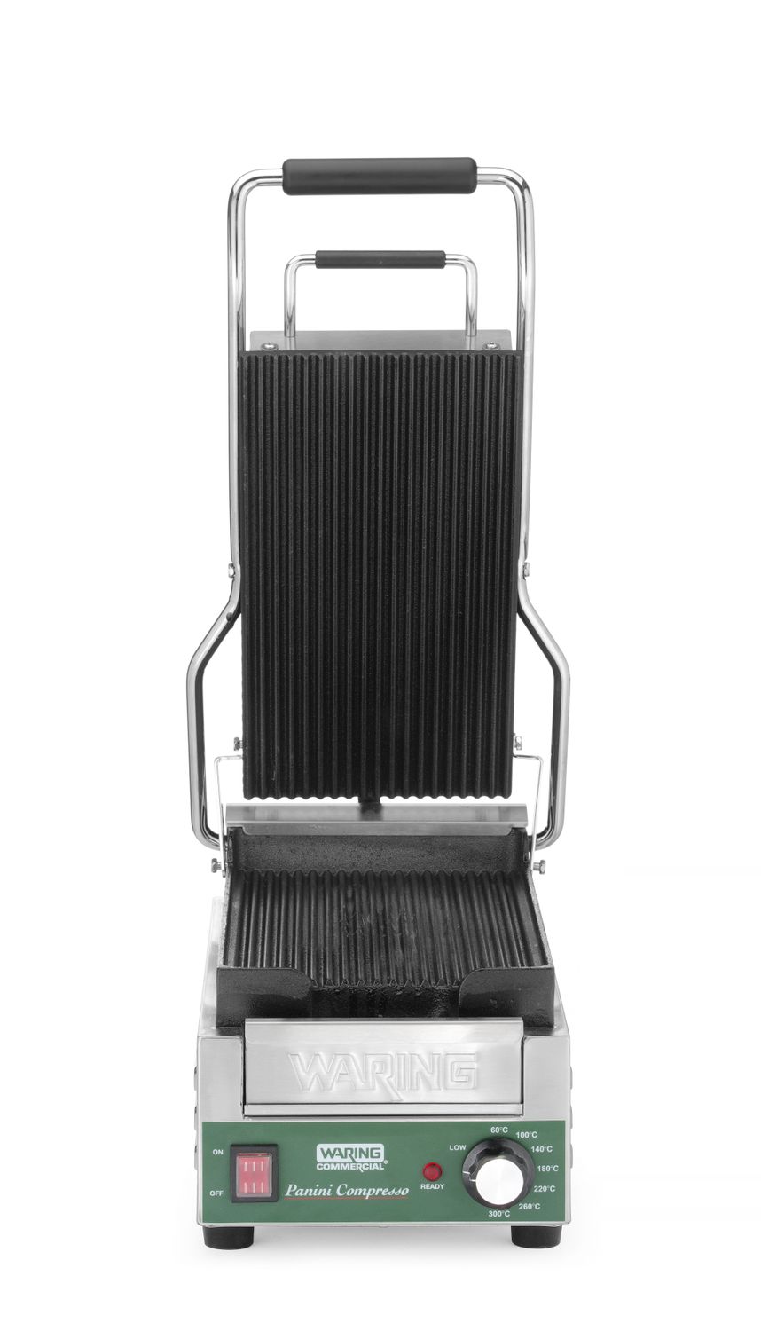 Grill kontaktowy Panini Compresso Slimline, Waring, 230V/1800W, 317x596x(H)260mm - obrazek 4