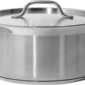 GARNEK NISKI Z POKRYWKĄ SS 28x13 8L