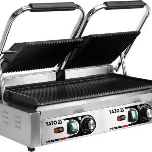 PODWÓJNY GRILL KONTAKTOWY RYFLOWANY 58CM