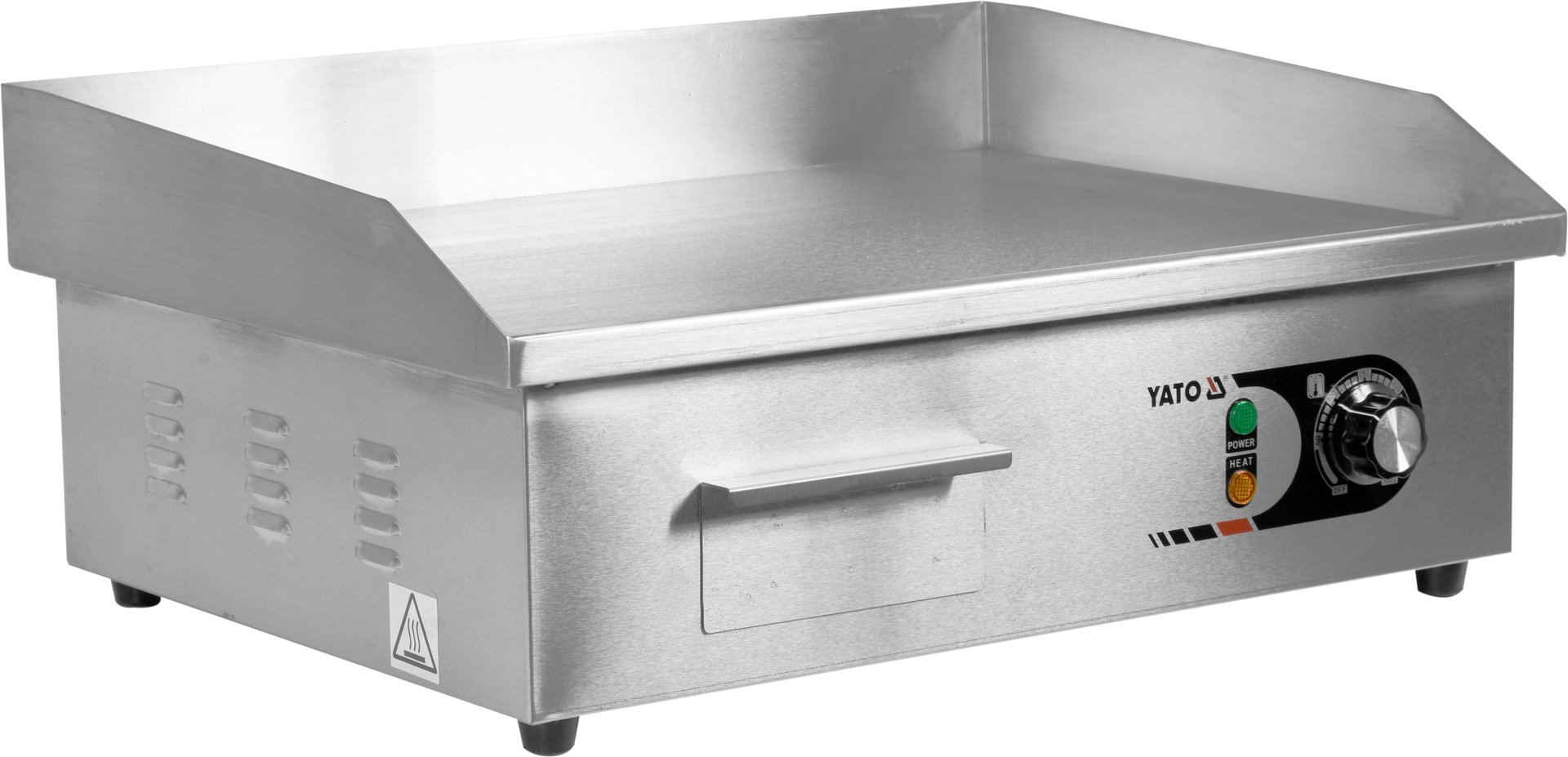 ELEKTRYCZNA PŁYTA GRILLOWA GŁADKA 550MM