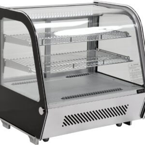 WITRYNA CHŁODNICZA 120L 70x56x68 SREBRNA