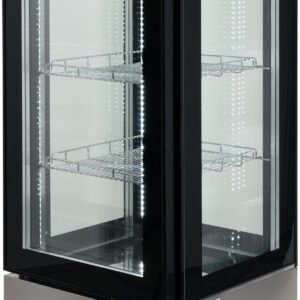 WITRYNA CHŁODNICZA 400L 65x65x190 CZARNA