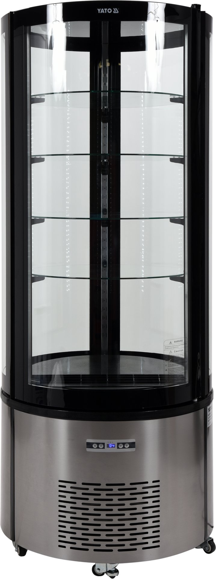 WITRYNA CHŁODNICZA 360L 68x68x175 CZARNA