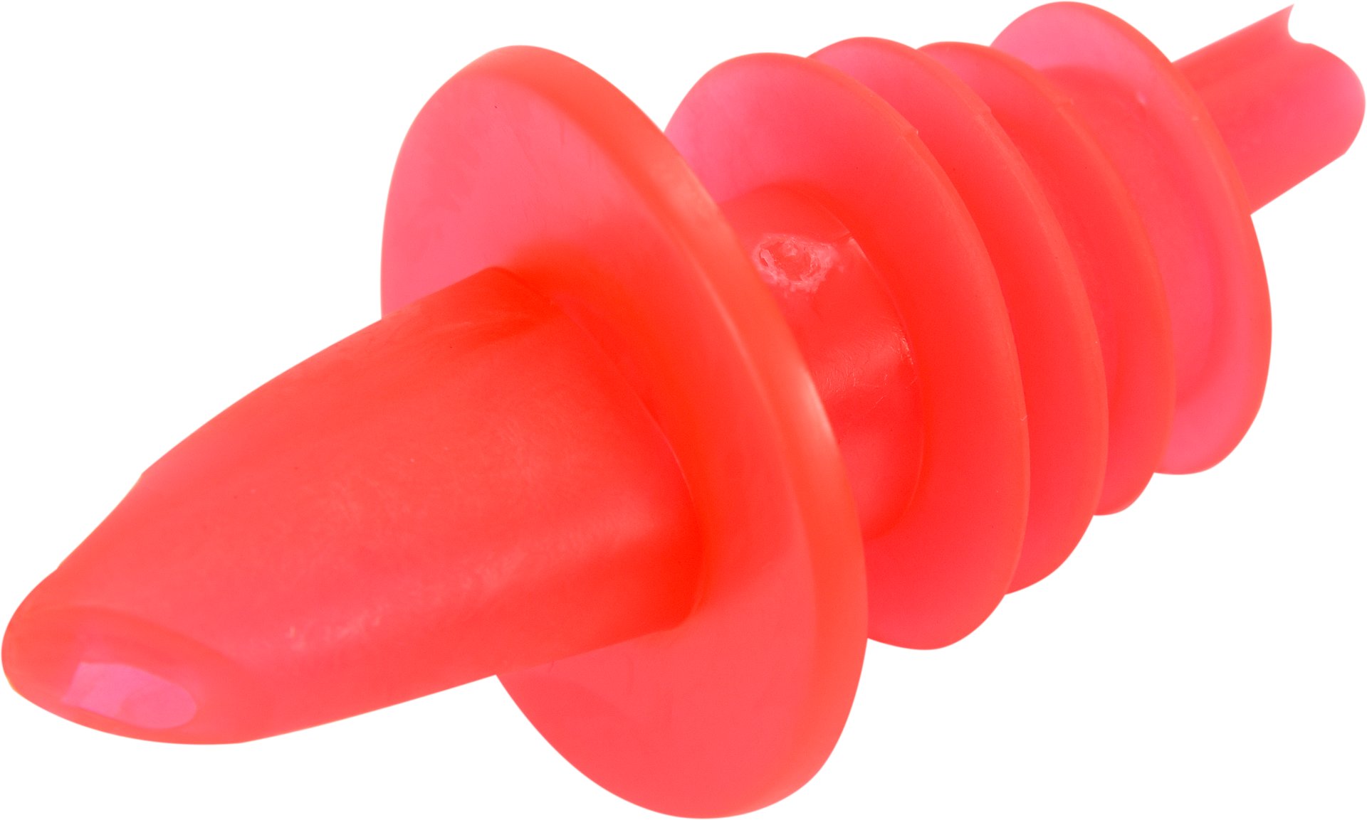 KOREK Z RURKĄ PLASTIKOWY RÓŻOWY