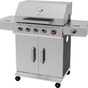 GRILL GAZOWY YATO 5+1 19KW STAL NIERDZ.