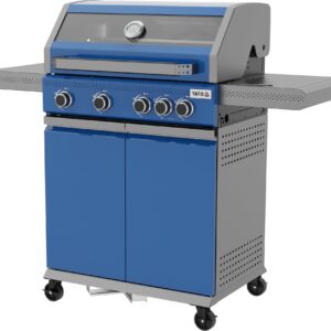 GRILL GAZ. OKAYA 4+1, 14,2KW, NIEBIESKI