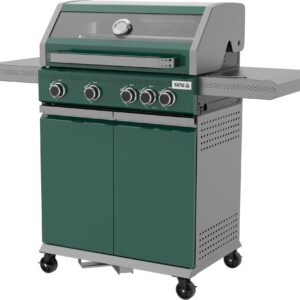 GRILL GAZ. OKAYA 4+1, 14,2KW, ZIELONY
