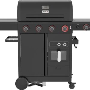 GRILL GAZOWY 4+1 Z FRYTK. BEZTŁ,16KW