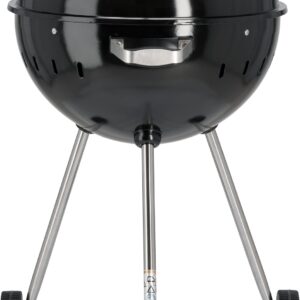 GRILL WĘGLOWY OKRĄGŁY 54CM CZARNY
