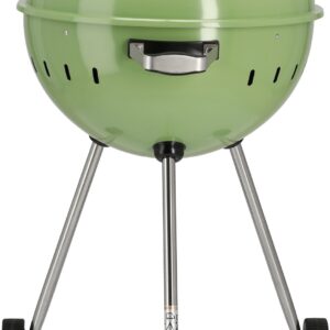 GRILL WĘGLOWY OKRĄGŁY 54CM ZIELONY