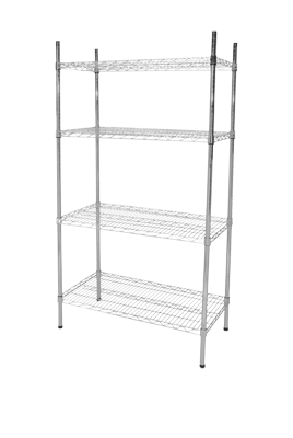 C610 - 1520 Regał magazynowy chrom. 4-półkowy