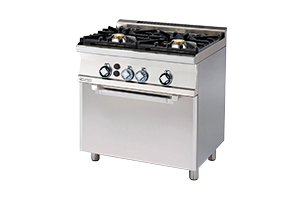 CF2-68 G WOK Kuchnia gazowa WOK z piekarnikiem
