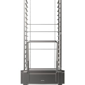 Dodatkowy wózek wjazdowy do pieców Tecnoeka Millennial 16x 600x400, Tecnoeka, 740x560x(H)1704mm