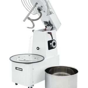 Miesiarka spiralna Grafen z wyjmowaną dzieżą, ze zmienną prędkością, Grafen, 48L, 400V/2200W, 480x800x(H)850mm