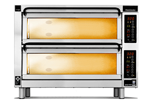 PM 402ED-4DW Piec do pizzy 2-komorowy sterowany elektronicznie