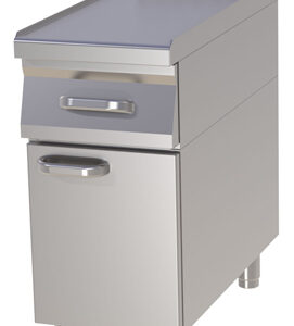 PP 90/80 D Płyta robocza z szufladą i drzwiami