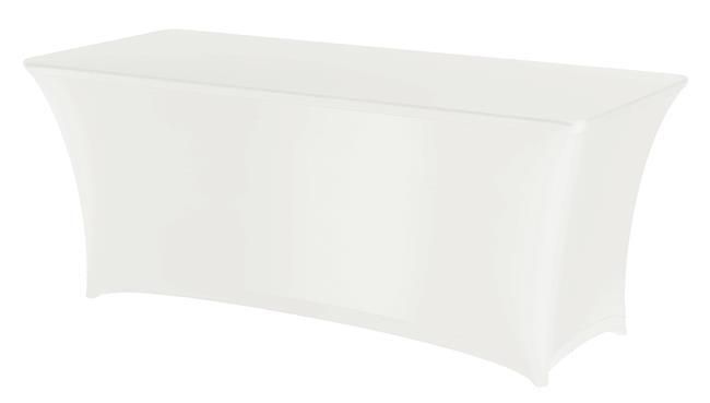 Obrus prostokątny , HENDI, Kitchen Line, 810927, biały, 1500x760x(H)730mm - obrazek 2