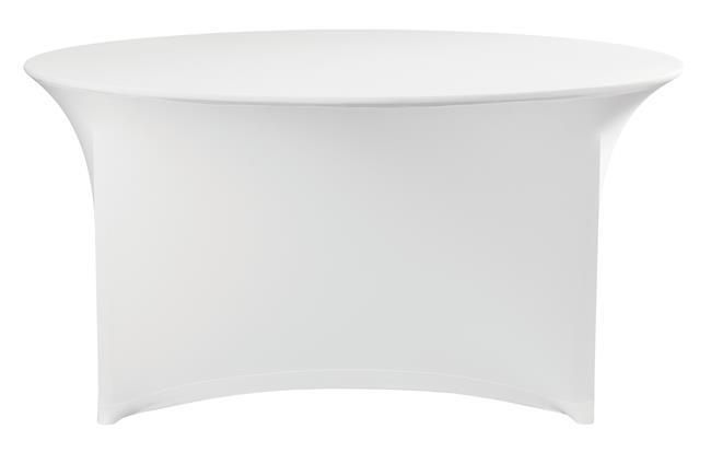 Obrus okrągły, HENDI, Kitchen Line, 810941, biały, ⌀1800x(H)760mm - obrazek 2