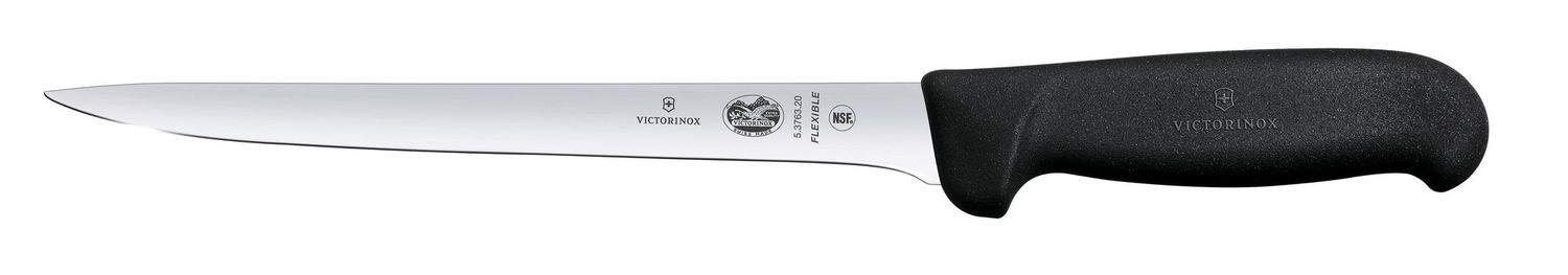 Nóż do filetowania, Victorinox, czarny, (L)339mm - obrazek 2