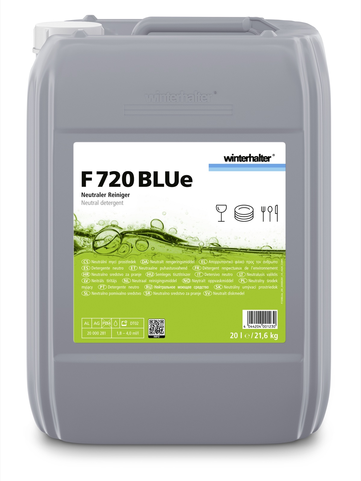 Winterhalter f720blue 20l 20000281